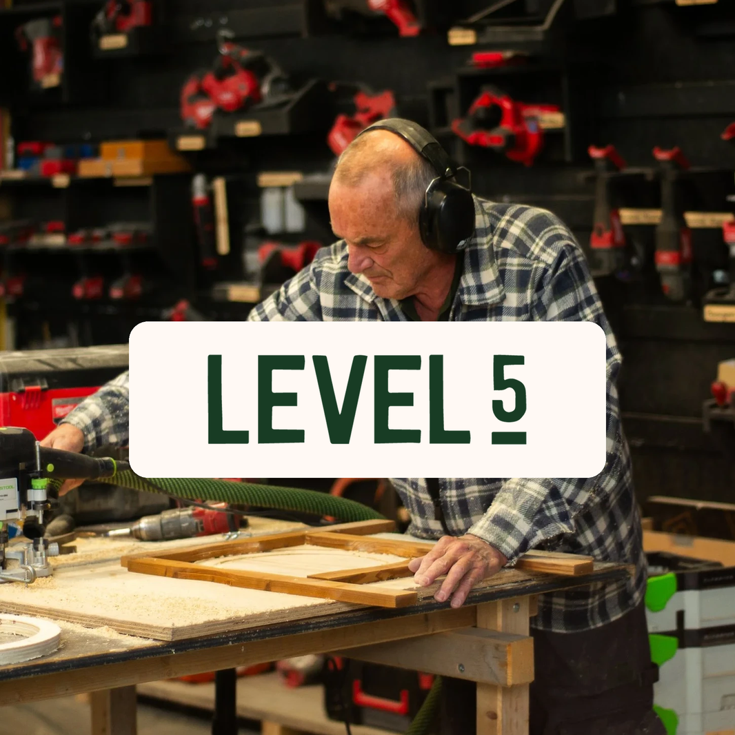 Level 5 - medewerker in de werkplaats