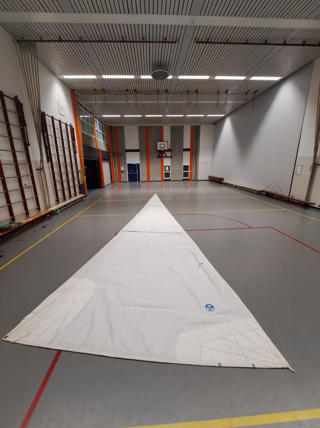 Grootzeil rolreef mast // North Sails <br><i><a>VL=1060 <br>AL=1030 <br>pees=4mm</i>
